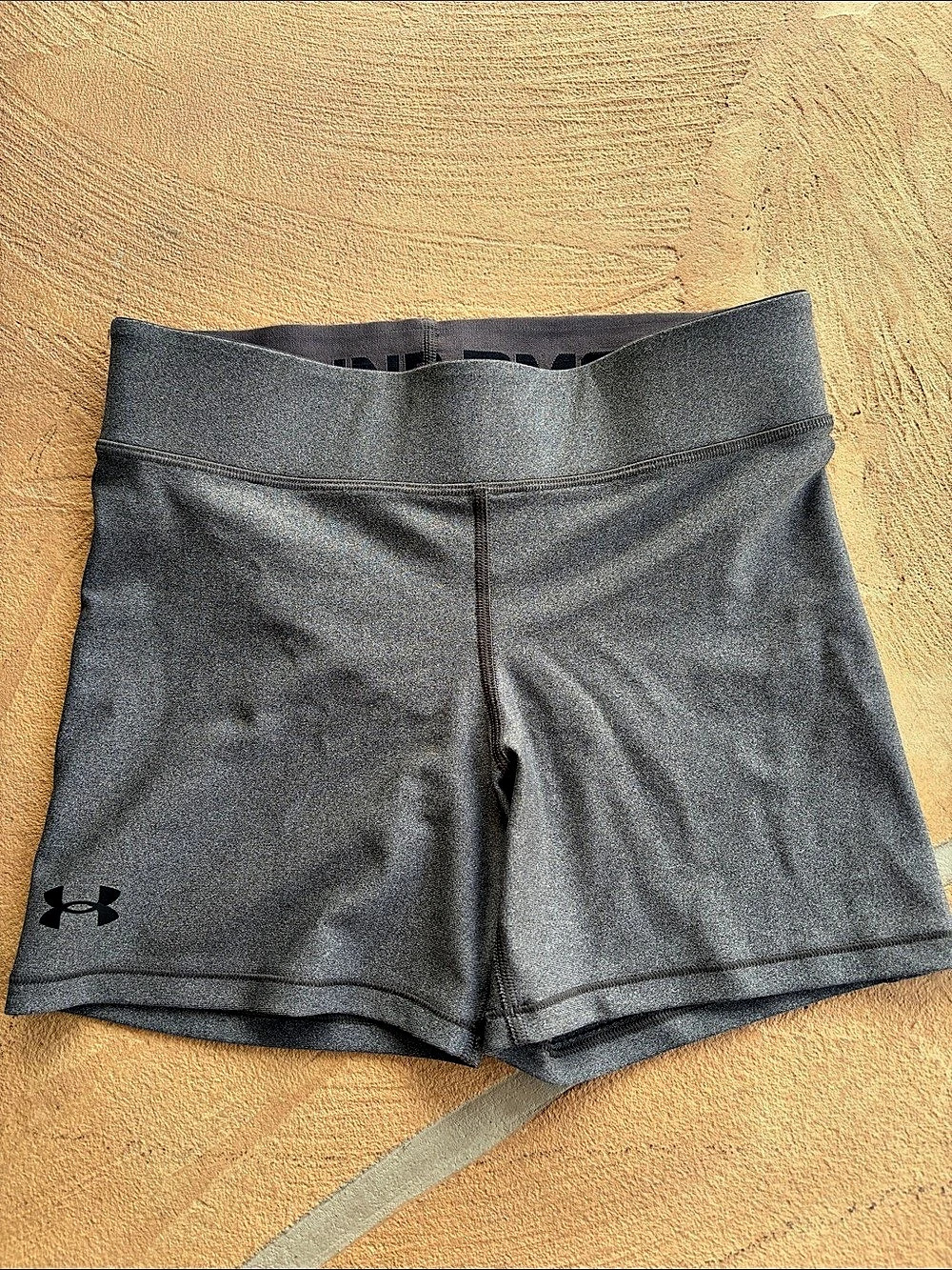 Under Armour HeatGear Compression Shorts Women's Gray